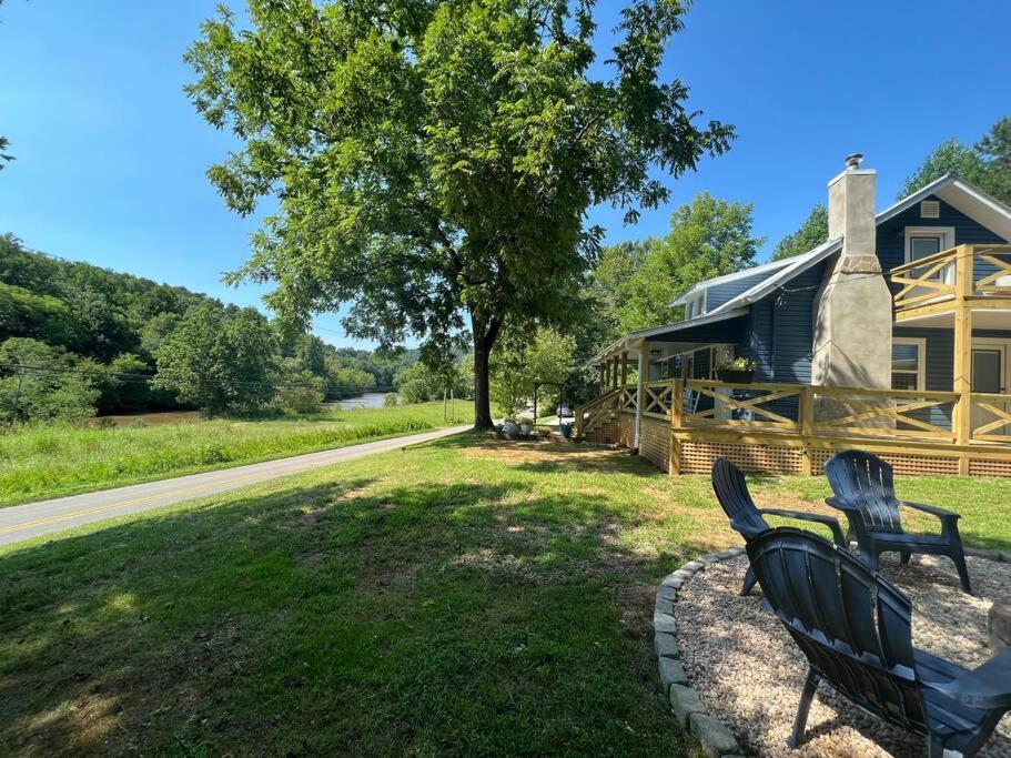 Riverside Relaxer W/Hot Tub+Fire Pit +Wifi & View 富兰克林 外观 照片